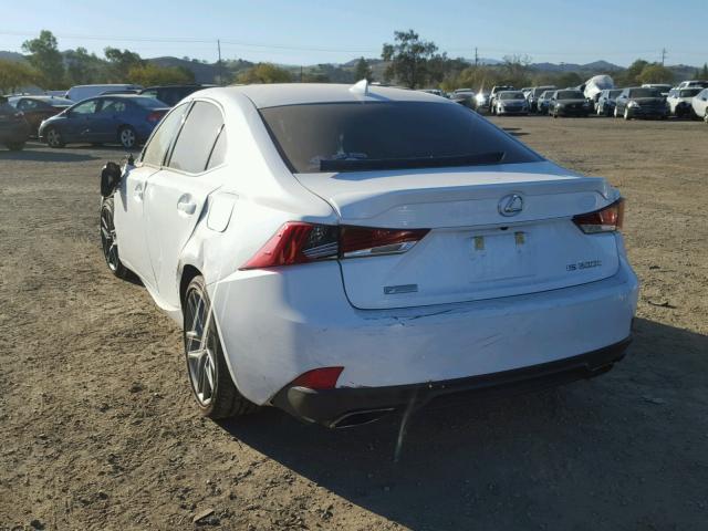 JTHBA1D27H5038815 - 2017 LEXUS IS 200T WHITE photo 3