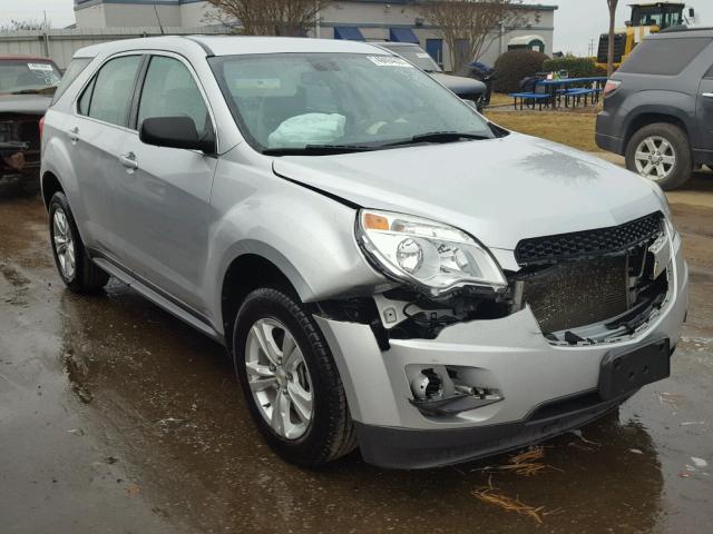 2CNALBEW0A6360832 - 2010 CHEVROLET EQUINOX LS SILVER photo 1