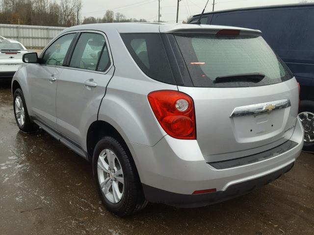 2CNALBEW0A6360832 - 2010 CHEVROLET EQUINOX LS SILVER photo 3