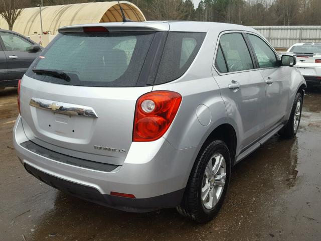 2CNALBEW0A6360832 - 2010 CHEVROLET EQUINOX LS SILVER photo 4