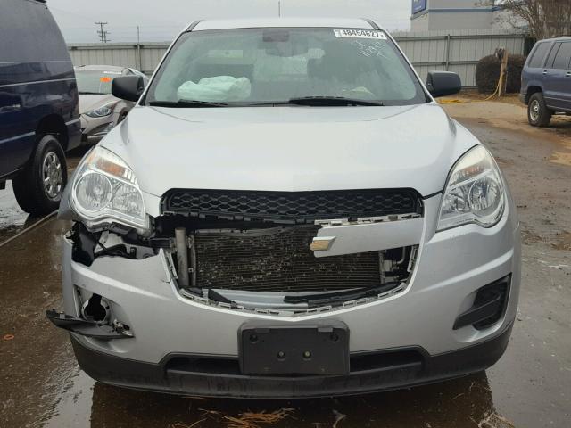 2CNALBEW0A6360832 - 2010 CHEVROLET EQUINOX LS SILVER photo 9