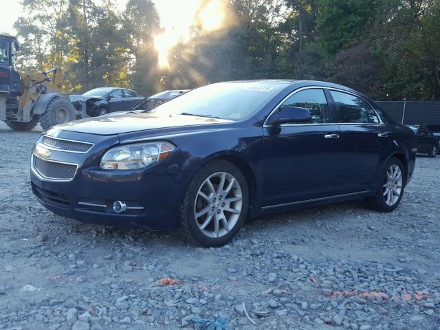 1G1ZE5E16BF365430 - 2011 CHEVROLET MALIBU LTZ 蓝色 照片 2