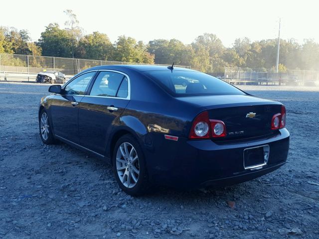 1G1ZE5E16BF365430 - 2011 CHEVROLET MALIBU LTZ 蓝色 照片 3