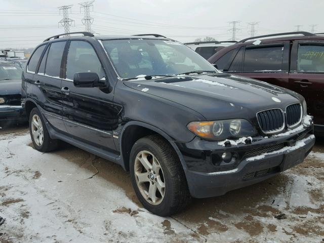 5UXFA13524LU33228 - 2004 BMW X5 3.0I BLACK photo 1