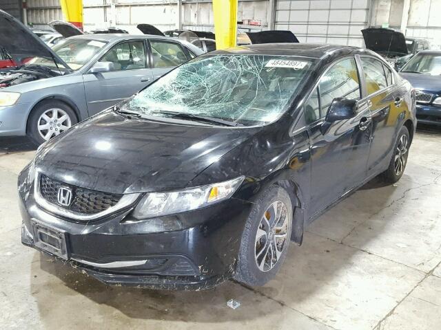 19XFB2F83DE212420 - 2013 HONDA CIVIC EX 黑色 照片 2