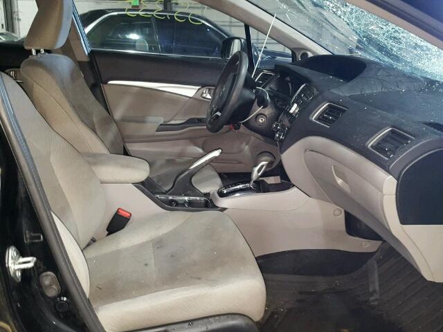 19XFB2F83DE212420 - 2013 HONDA CIVIC EX 黑色 照片 5