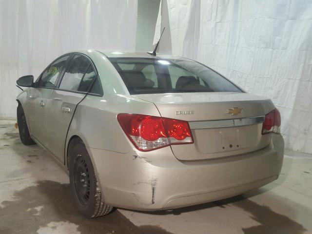 1G1PA5SGXD7270572 - 2013 CHEVROLET CRUZE LS TAN photo 3