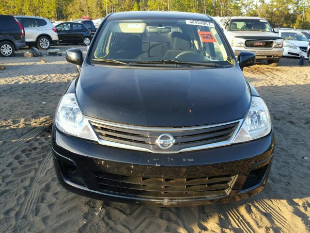 3N1BC1CP4BL362310 - 2011 NISSAN VERSA S BLACK photo 9