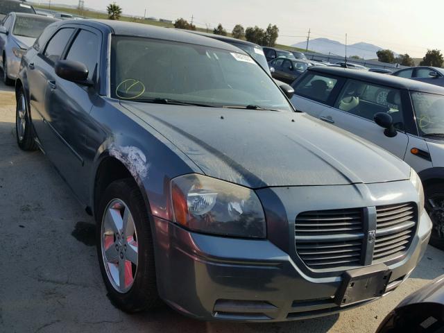 2D4FV48T65H681496 - 2005 DODGE MAGNUM SE GRAY photo 1