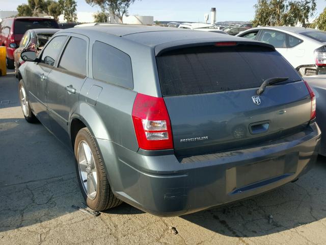 2D4FV48T65H681496 - 2005 DODGE MAGNUM SE GRAY photo 3