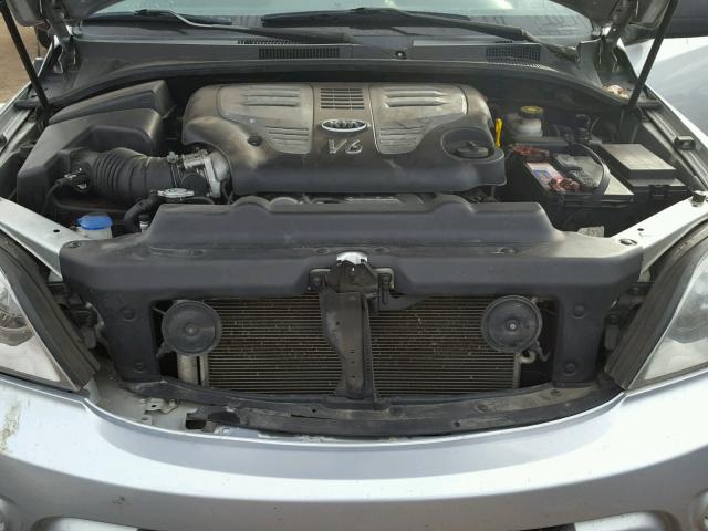 KNDJC736675698423 - 2007 KIA SORENTO EX SILVER photo 7