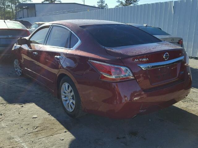 1N4AL3AP2DN587440 - 2013 NISSAN ALTIMA 2.5 MAROON photo 3