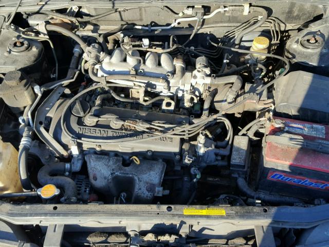 1N4AB41D2WC754201 - 1998 NISSAN SENTRA E BLACK photo 7