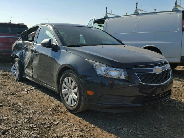 1G1PC5SH7B7128888 - 2011 CHEVROLET CRUZE LS BLACK photo 1