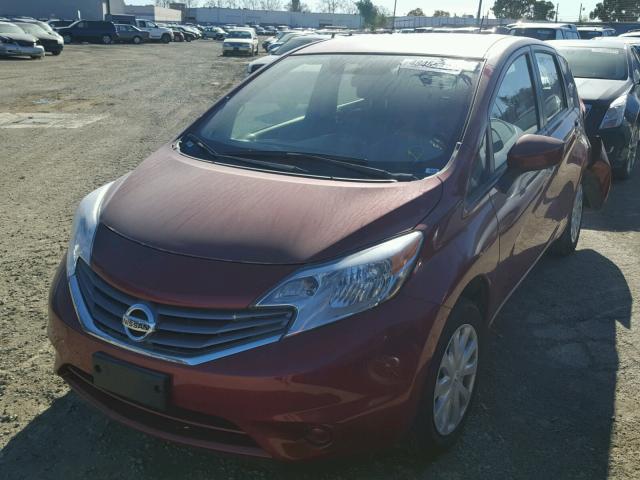 3N1CE2CP4GL392208 - 2016 NISSAN VERSA NOTE RED photo 2