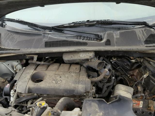 5TDZA3EH8BS013258 - 2011 TOYOTA HIGHLANDER GREEN photo 7