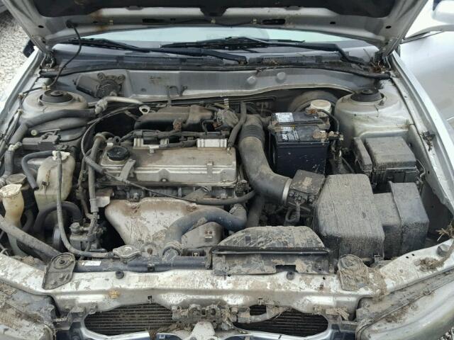 4A3AA46G72E144404 - 2002 MITSUBISHI GALANT ES SILVER photo 7