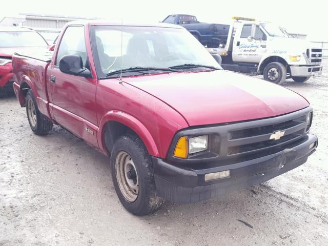 1GCCS1446TK239927 - 1996 CHEVROLET S TRUCK S1 MAROON photo 1