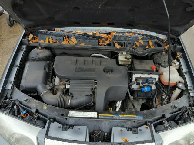 1G8AJ52F45Z131848 - 2005 SATURN ION LEVEL GRAY photo 7
