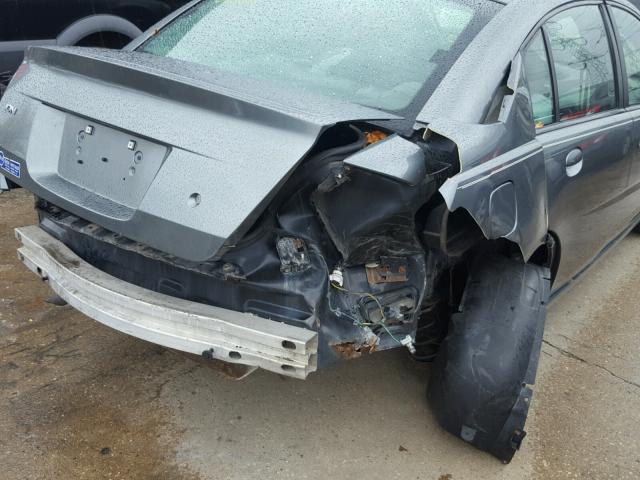 1G8AJ52F45Z131848 - 2005 SATURN ION LEVEL GRAY photo 9
