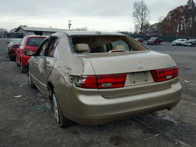 1HGCM66565A079944 - 2005 HONDA ACCORD EX GOLD photo 3