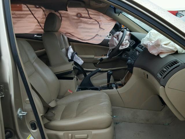1HGCM66565A079944 - 2005 HONDA ACCORD EX GOLD photo 5
