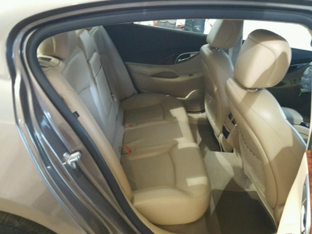 1G4GE5GV2AF319571 - 2010 BUICK LACROSSE C BROWN photo 6