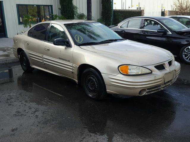 1G2NF52T71M575753 - 2001 PONTIAC GRAND AM S 棕色 照片 1