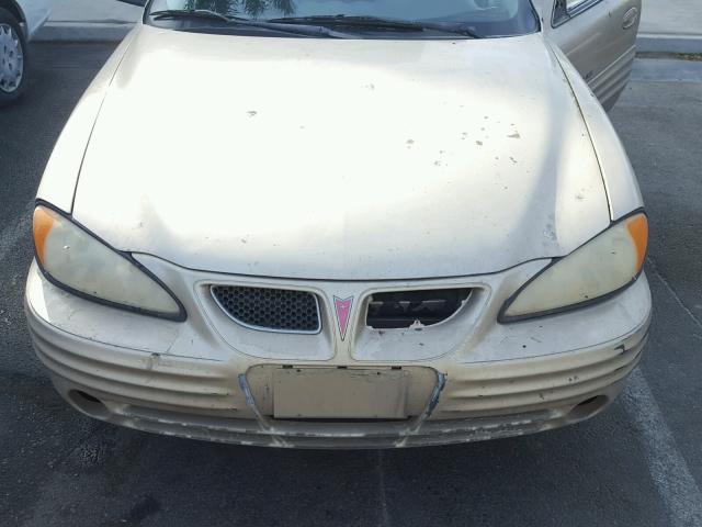 1G2NF52T71M575753 - 2001 PONTIAC GRAND AM S 棕色 照片 7