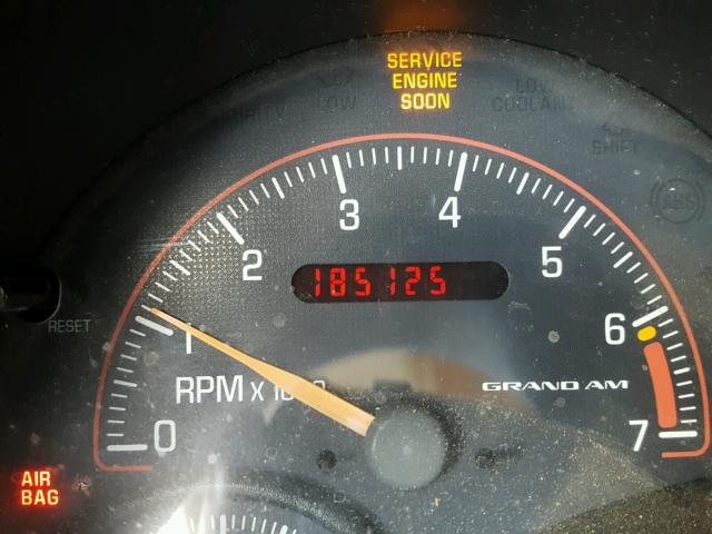 1G2NF52T71M575753 - 2001 PONTIAC GRAND AM S 棕色 照片 8