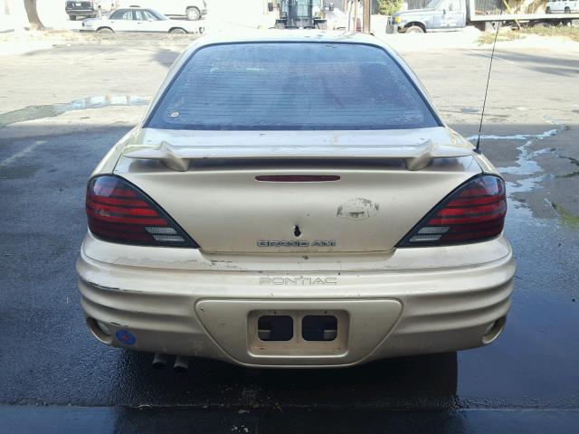 1G2NF52T71M575753 - 2001 PONTIAC GRAND AM S 棕色 照片 9