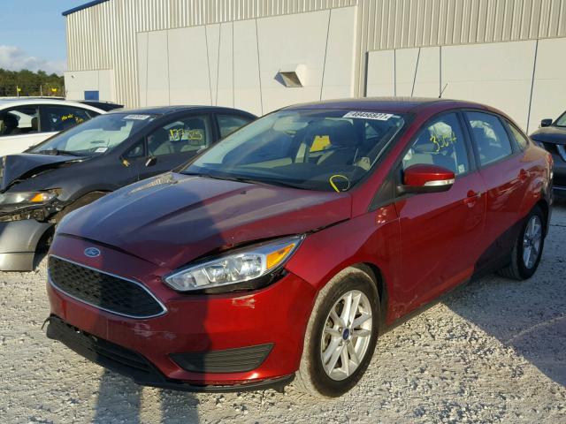 1FADP3F23GL356674 - 2016 FORD FOCUS SE RED photo 2