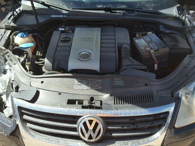 WVWDA71F07V040229 - 2007 VOLKSWAGEN EOS 2.0T S BLUE photo 7