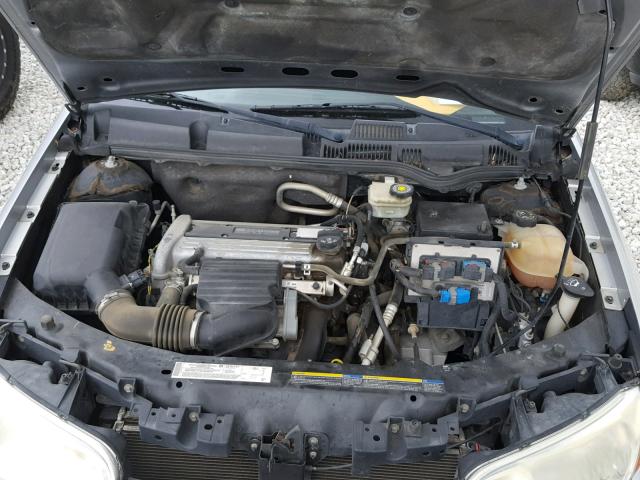 1G8AW12F15Z149606 - 2005 SATURN ION LEVEL SILVER photo 7