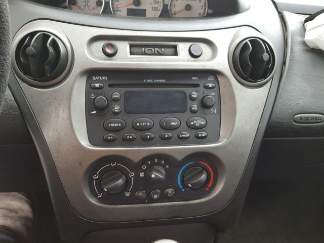 1G8AW12F15Z149606 - 2005 SATURN ION LEVEL SILVER photo 9