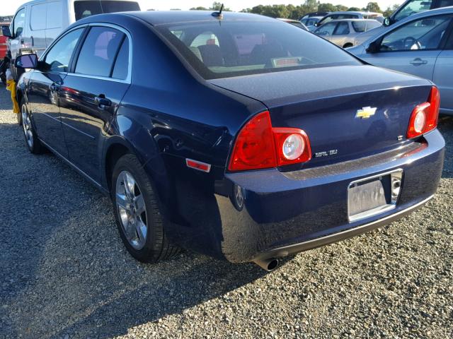 1G1ZH57B79F191939 - 2009 CHEVROLET MALIBU 1LT 蓝色 照片 3