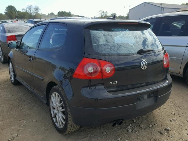 WVWFV71K06W082838 - 2006 VOLKSWAGEN NEW GTI BLACK photo 3