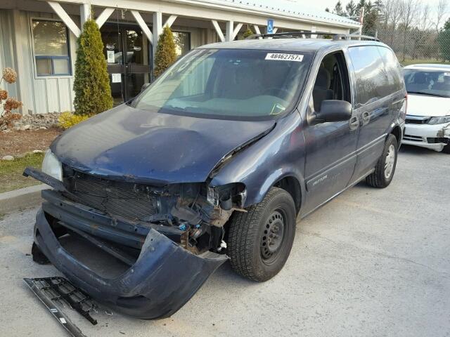 1GNDU03E53D239741 - 2003 CHEVROLET VENTURE BLUE photo 2