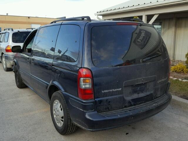 1GNDU03E53D239741 - 2003 CHEVROLET VENTURE BLUE photo 3