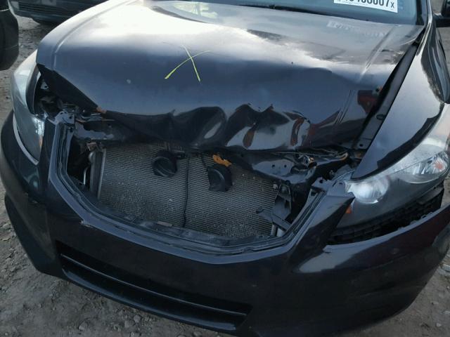 1HGCP2F82CA100764 - 2012 HONDA ACCORD EXL BLACK photo 9