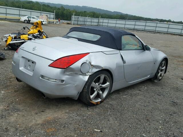 JN1AZ36A26M454167 - 2006 NISSAN 350Z ROADS SILVER photo 4