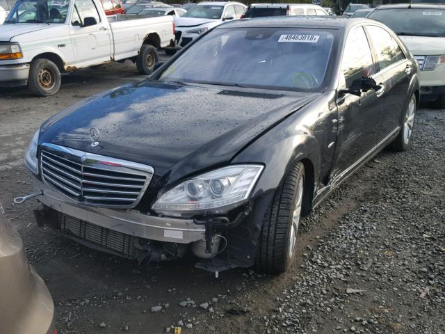 WDDNG8DB0CA425797 - 2012 MERCEDES-BENZ S 350 BLUE BLACK photo 2