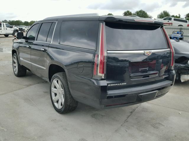 1GYS3TKJ3FR726229 - 2015 CADILLAC ESCALADE E BLACK photo 3