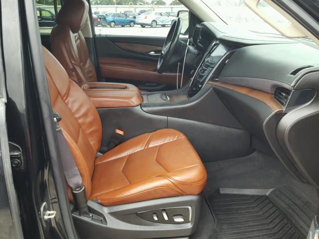 1GYS3TKJ3FR726229 - 2015 CADILLAC ESCALADE E BLACK photo 5