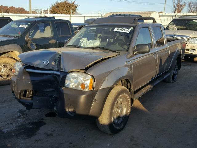 1N6ED29Y54C457368 - 2004 NISSAN FRONTIER C CHARCOAL photo 2