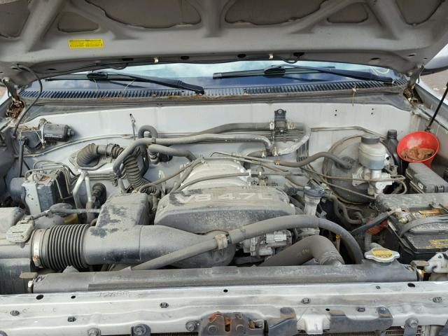 5TDBT48A52S085177 - 2002 TOYOTA SEQUOIA LI GRAY photo 7