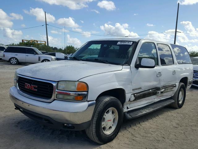 1GKEC16ZX2J221003 - 2002 GMC YUKON XL C WHITE photo 2