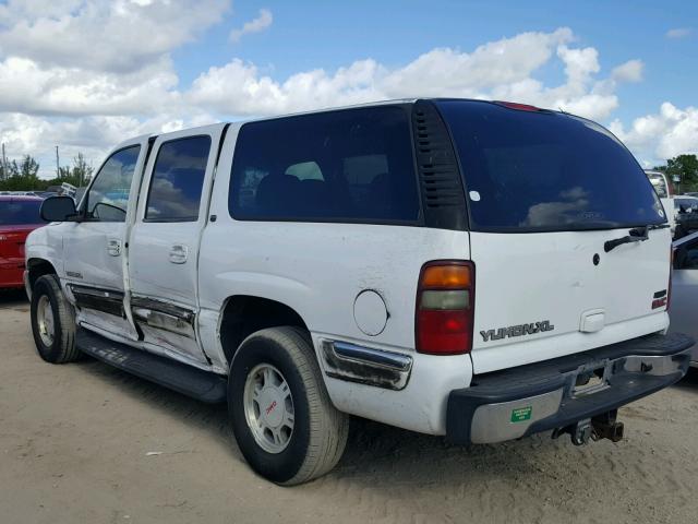 1GKEC16ZX2J221003 - 2002 GMC YUKON XL C WHITE photo 3