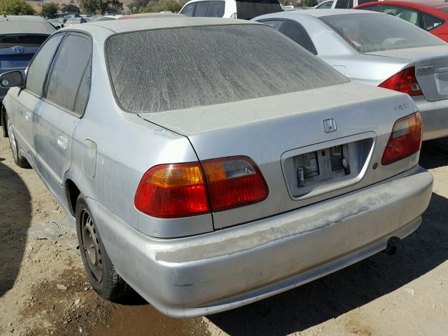 2HGEJ6614XH537368 - 1999 HONDA CIVIC BASE Gümüş foto 3