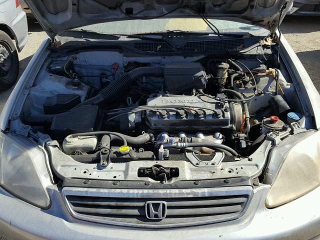 2HGEJ6614XH537368 - 1999 HONDA CIVIC BASE Gümüş foto 7